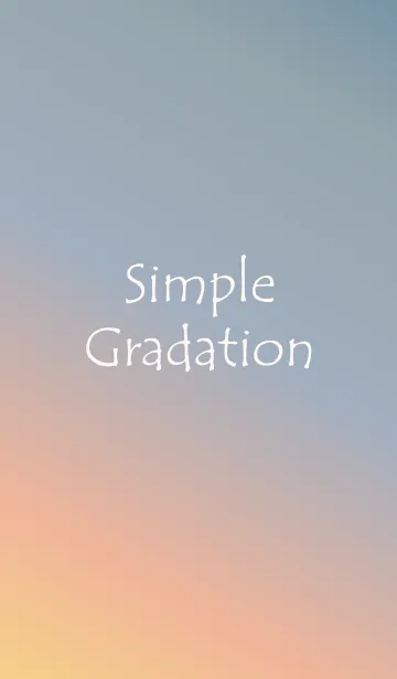 [LINE着せ替え] Simple Gradation -SUNSET SKY-の画像1