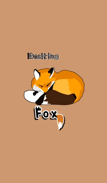 [LINE着せ替え] Exciting Foxの画像1