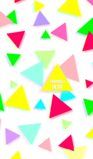 [LINE着せ替え] △トライアングル△ ～ネオン～の画像1