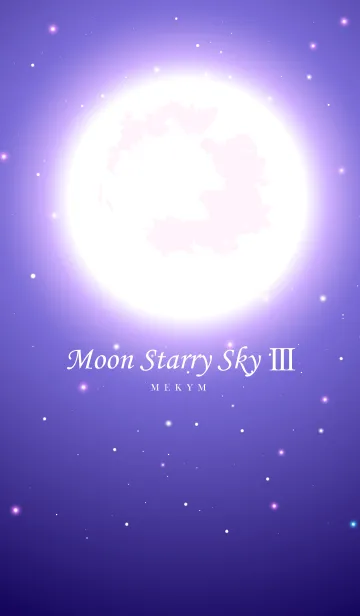 [LINE着せ替え] Moon Starry Sky Ⅲの画像1