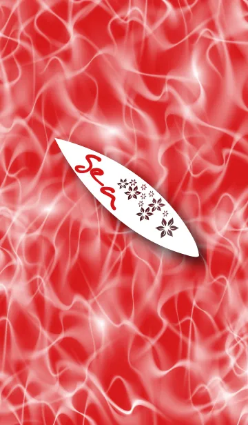 [LINE着せ替え] Surfing at the sea -WHITE-の画像1