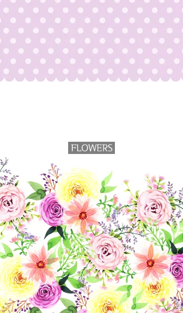water color flowers_481の着せ替えメイン画像