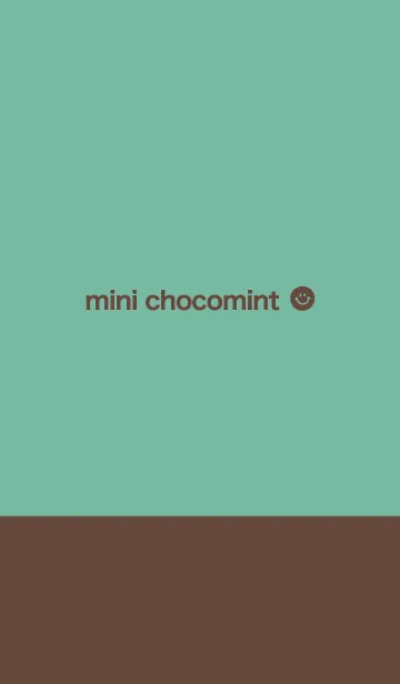 [LINE着せ替え] ミニ・チョコミントの画像1
