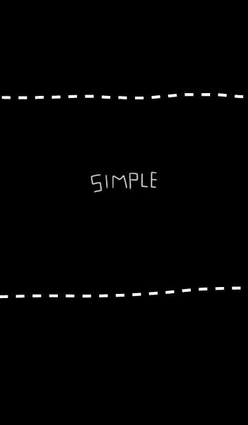 [LINE着せ替え] シンプル＆ステッチの画像1