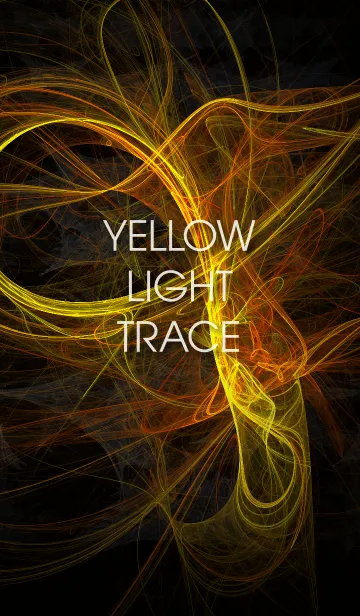 [LINE着せ替え] YELLOW LIGHT TRACE ！の画像1