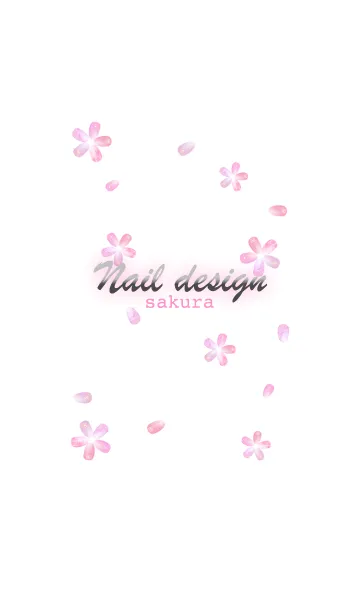 [LINE着せ替え] ネイルデザイン sakuraの画像1