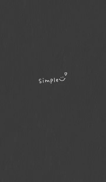 [LINE着せ替え] 黒の紙とシンプル文字の画像1