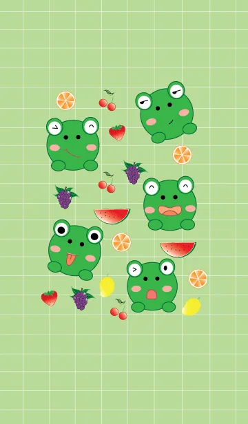 [LINE着せ替え] Frog frog theme v.4 (JP)の画像1