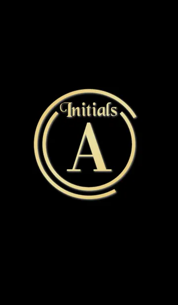 [LINE着せ替え] Initials 2 "A"(j)の画像1
