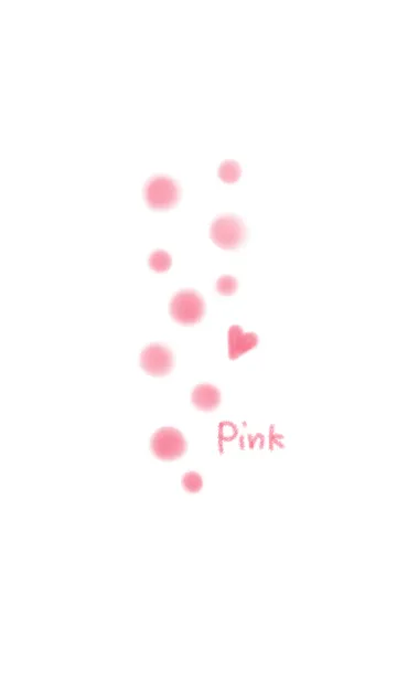 [LINE着せ替え] fuwafuwa(ピンク）の画像1