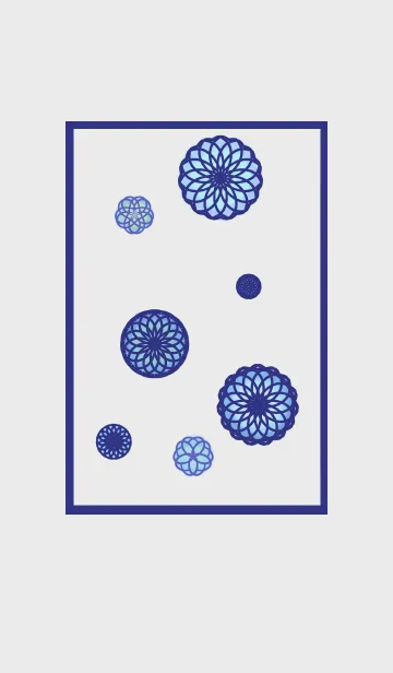 和み【青】の着せ替えメイン画像