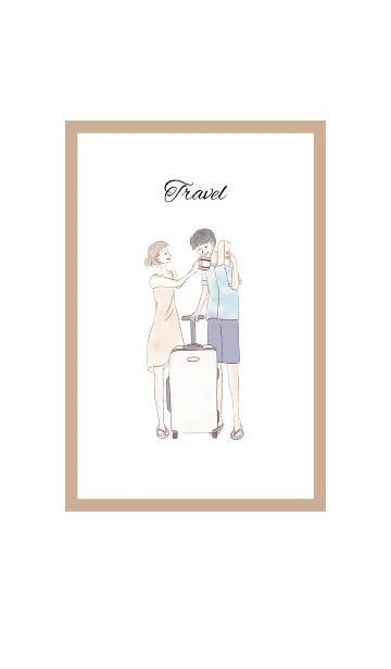 [LINE着せ替え] 旅の始まりの画像1