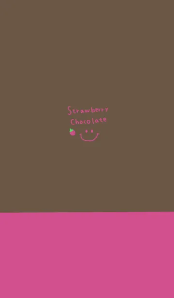 [LINE着せ替え] いちご＆チョコレートの画像1