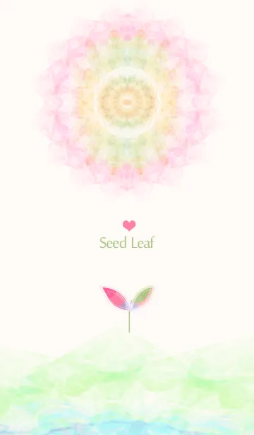 [LINE着せ替え] artwork_seed leaf 2の画像1