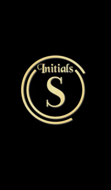 [LINE着せ替え] Initials 2 "S"(j)の画像1