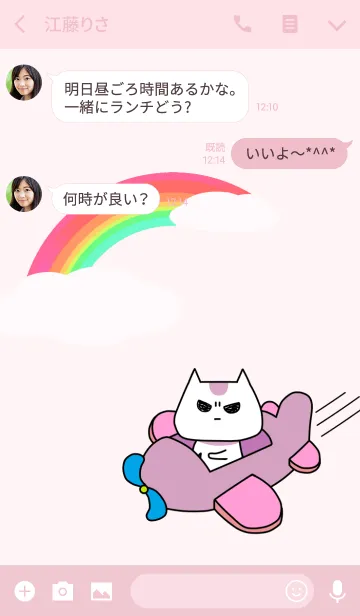 [LINE着せ替え] 怒ってニャい猫の画像3