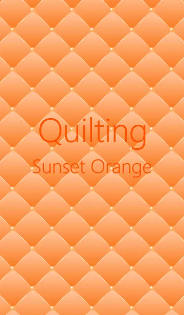 Quilting [Colors 06] Sunset Orangeの着せ替えメイン画像