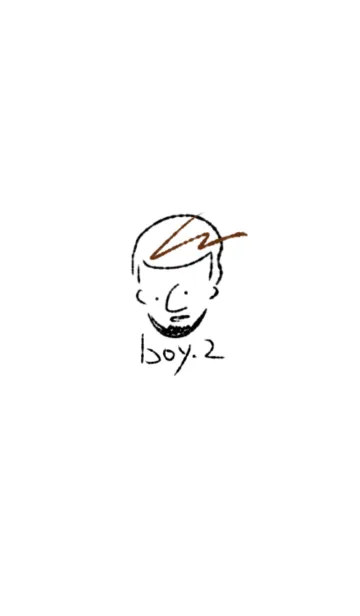 [LINE着せ替え] boy.2の画像1