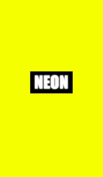 [LINE着せ替え] NEON YELLOWの画像1