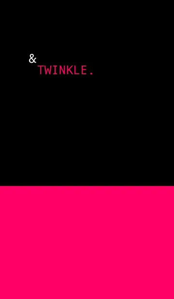 [LINE着せ替え] ＆ トゥインクル .の画像1