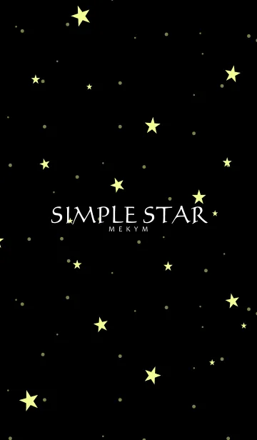 [LINE着せ替え] SIMPLE STAR -NIGHT SKY-の画像1
