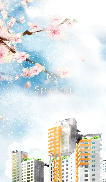 [LINE着せ替え] My springの画像1