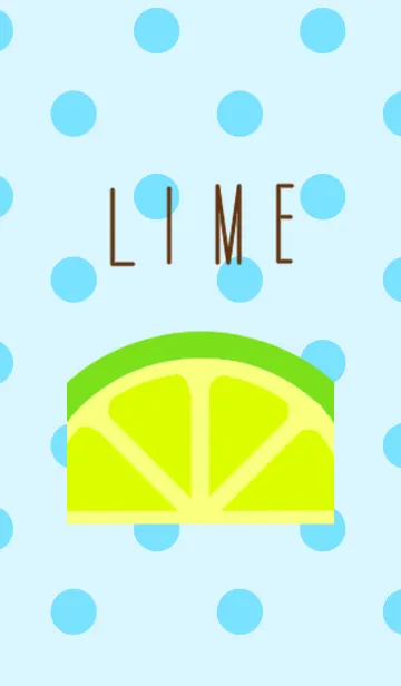 [LINE着せ替え] FRESH LIMEの画像1