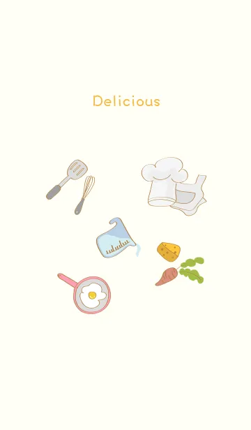 [LINE着せ替え] シェフの美味しい料理の画像1