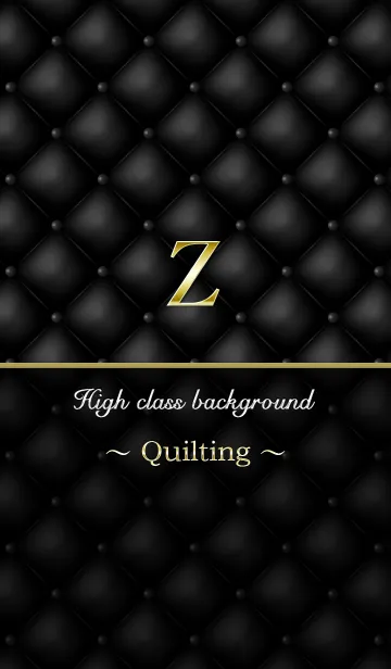 [LINE着せ替え] Quilting 『Z』の画像1
