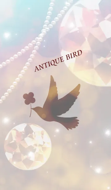[LINE着せ替え] Antique Birdの画像1
