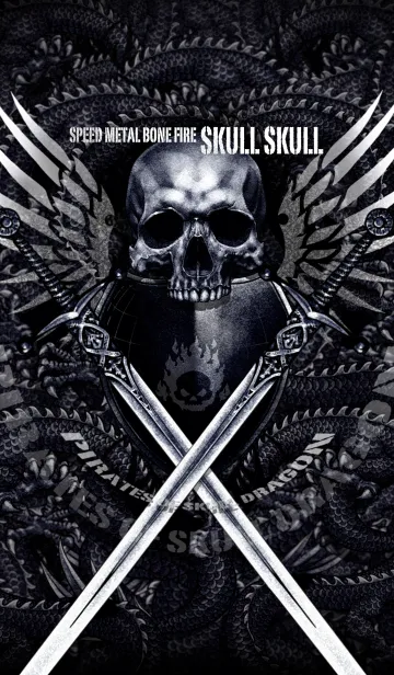 [LINE着せ替え] スカル・ナイト3の画像1