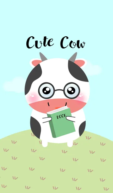 [LINE着せ替え] I'm cute Cow Theme(jp)の画像1