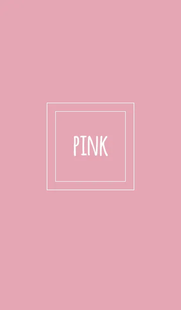 [LINE着せ替え] ピンク4 / ラインスクエアの画像1