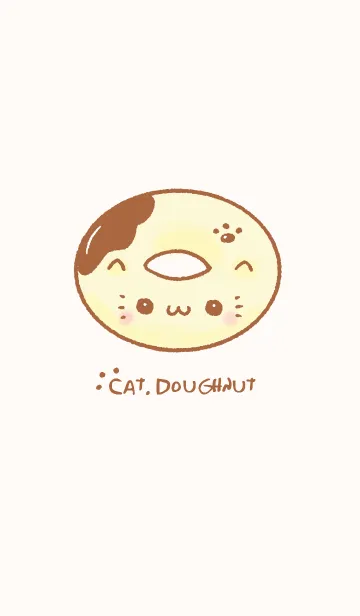 ねこドーナツの着せ替えメイン画像