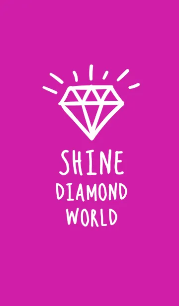 [LINE着せ替え] シャインダイヤモンド ワールド スタイル 3の画像1