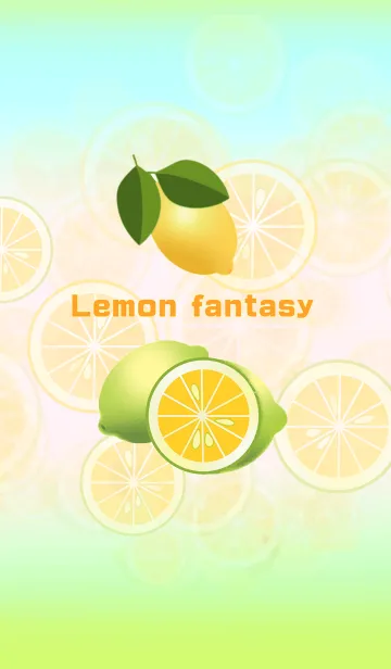 [LINE着せ替え] レモン＊ファンタジーの画像1