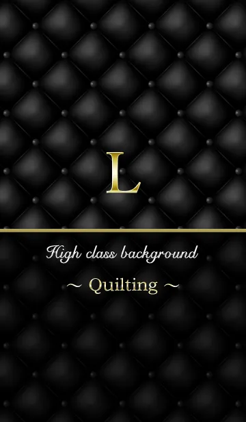[LINE着せ替え] Quilting 『L』の画像1