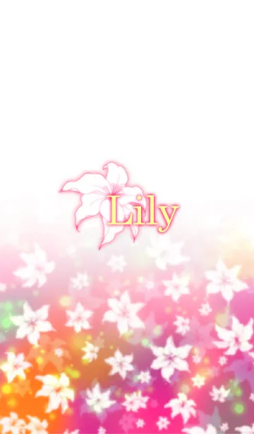 [LINE着せ替え] Lily ～ユリ～の画像1