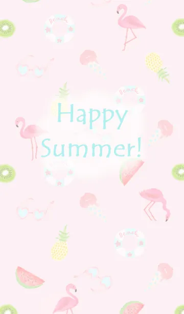 [LINE着せ替え] Happy Summer！の画像1