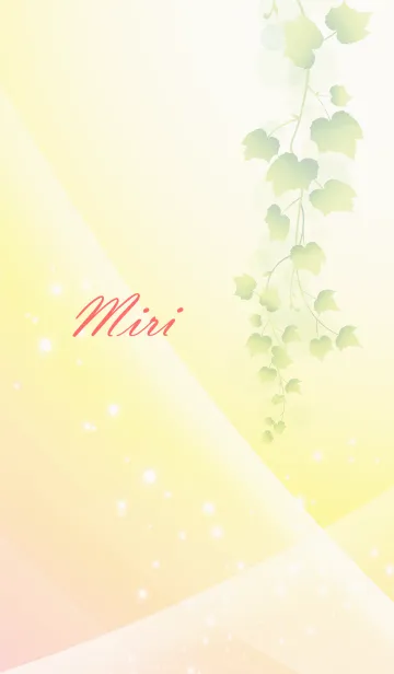 [LINE着せ替え] No.411 みり の幸運を導く綺麗な着せかえの画像1