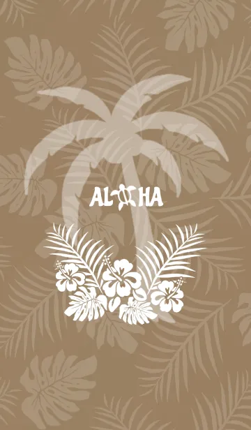 [LINE着せ替え] 大人のモダンハワイアンの画像1