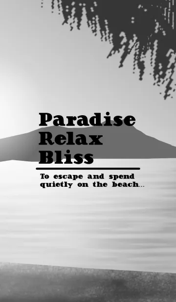 [LINE着せ替え] Paradise-Relax-Bliss(j)の画像1