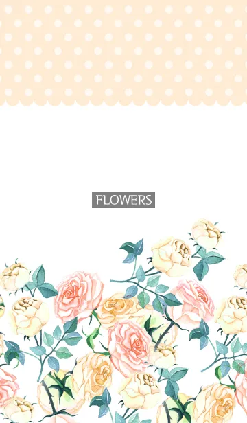 [LINE着せ替え] water color flowers_509の画像1