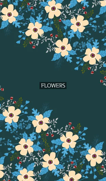 [LINE着せ替え] ahns flowers_074の画像1