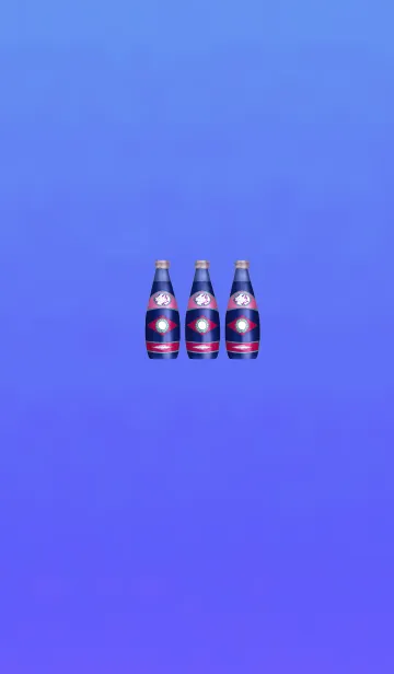 [LINE着せ替え] スパークリングワインブルーパープルの画像1