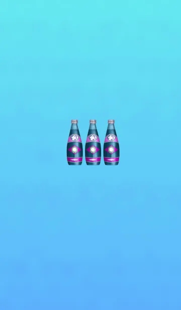 [LINE着せ替え] スパークリングワインブルーの画像1