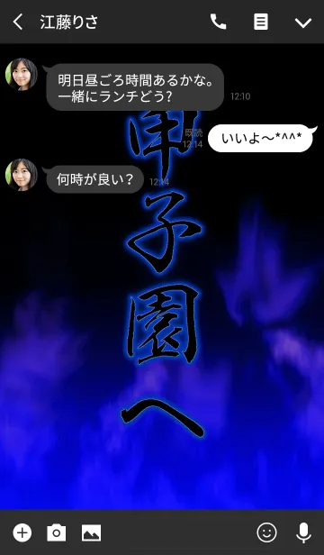 [LINE着せ替え] 甲子園への画像3