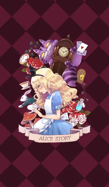 [LINE着せ替え] ALICE STORYの画像1