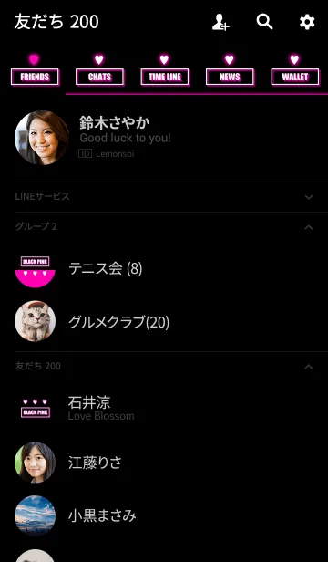 [LINE着せ替え] BLACKPINK Theme2の画像2