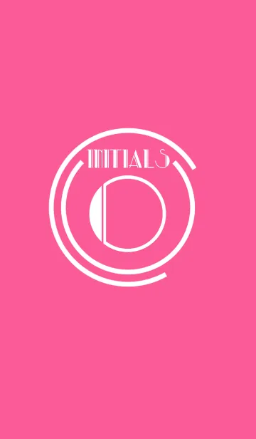 [LINE着せ替え] Initials 3 "O"(j)の画像1